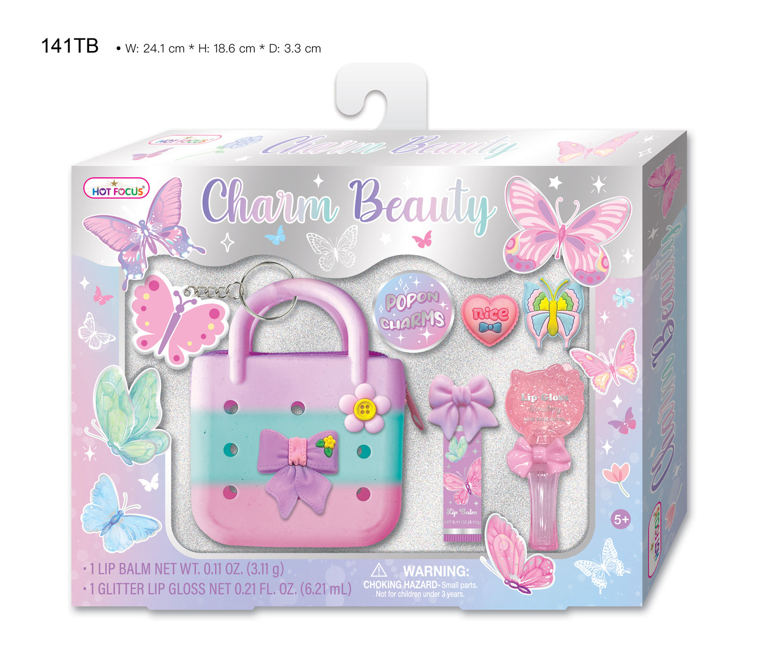 Charm Beauty - Tie Dye Butterfly Kids Misc Accessories Hot Focus