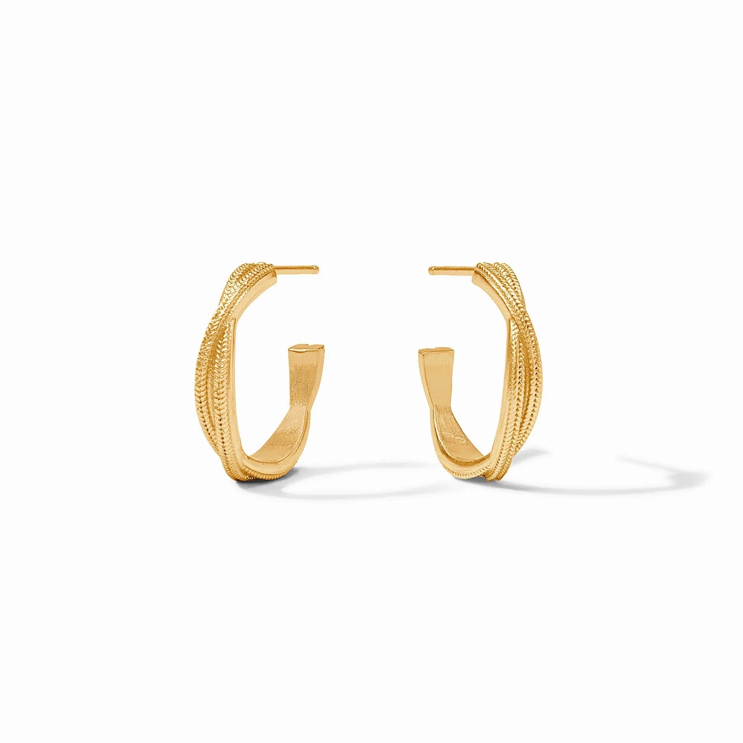 Cheval Twist Hoop - Gold - Small Earrings Julie Vos