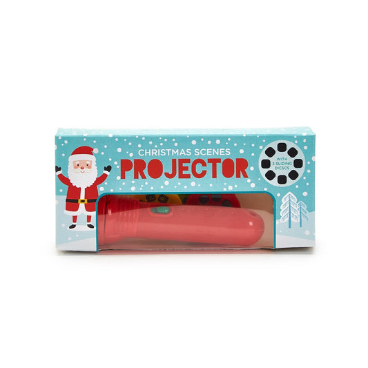 Christmas Projection Torch w/ 3 Sliding Discs Seasonal Cupcakes & Cartwheels   