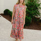 Clara Dress - Coral Reef Long Dresses Briton Court