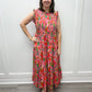 Clara Dress - Coral Reef Long Dresses Briton Court