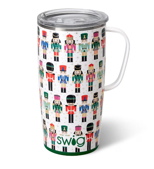 Classic Nutcracker Travel Mug 22 oz Seasonal Swig   