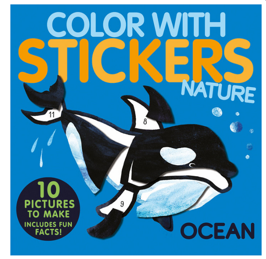 Color with Stickers - Ocean Books Penguin Random House   