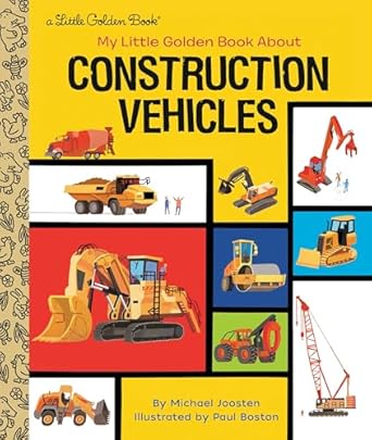 Little Golden Book - Construction Vehicles Books Penguin Random House