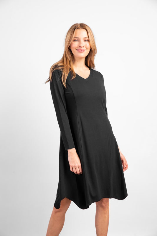 Core Travel Perfect Dress - Black Short Dresses Habitat   