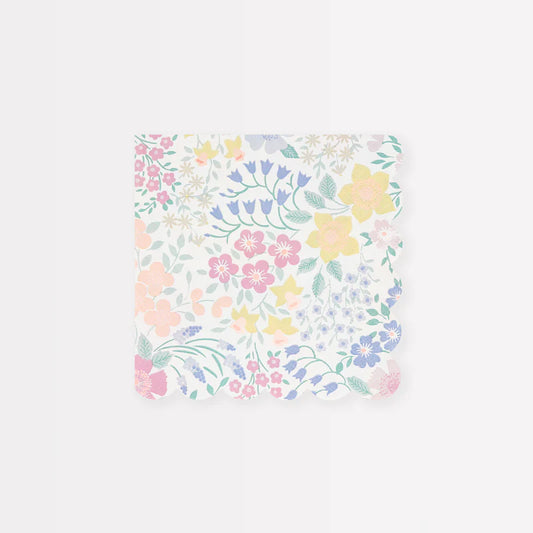 Cotton Garden Small Napkins Kitchen + Entertaining Meri Meri