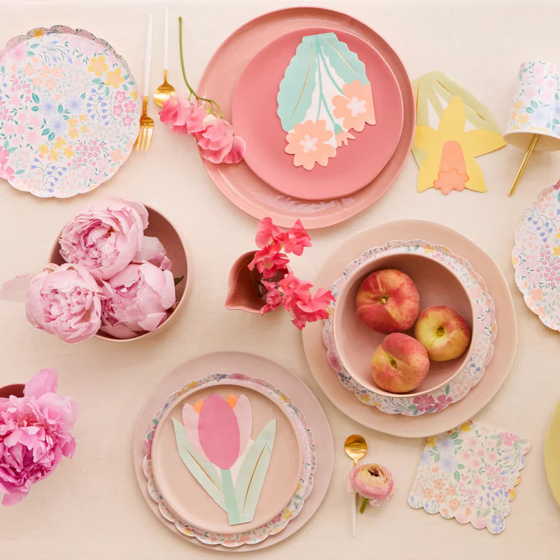 Cotton Garden Small Napkins Kitchen + Entertaining Meri Meri