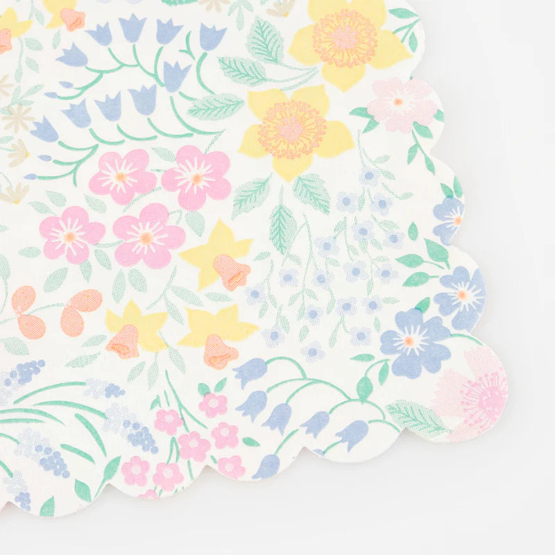 Cotton Garden Small Napkins Kitchen + Entertaining Meri Meri