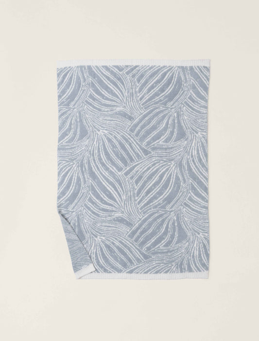 Cozychic Flowing Petals Throw - Moonwater Pearl