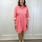 Crinkle Cotton Miami Lanai Dress - Papaya Short Dresses Habitat