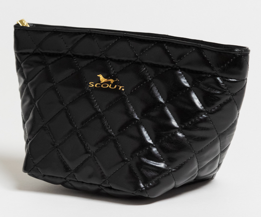 Crown Jewels - Black Quilted Utility Bags Scout   