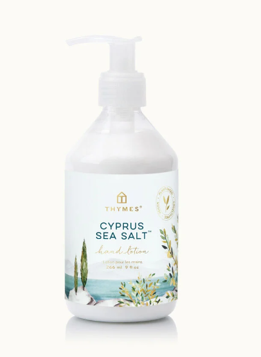 Cyprus Sea Salt Hand Lotion Self-Care Thymes   