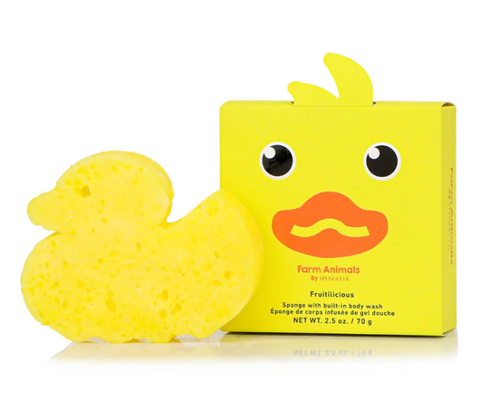 Sponge Animals - Danny Duck Self-Care Spongelle   