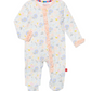 Darby Modal Magnetic Ruffle Footie Baby Sleepwear Magnetic Me   