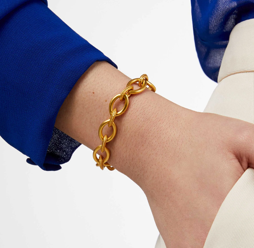 Delphine Link Bracelet-  Gold Bracelets Julie Vos   