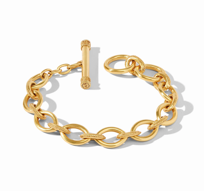 Delphine Link Bracelet-  Gold Bracelets Julie Vos   