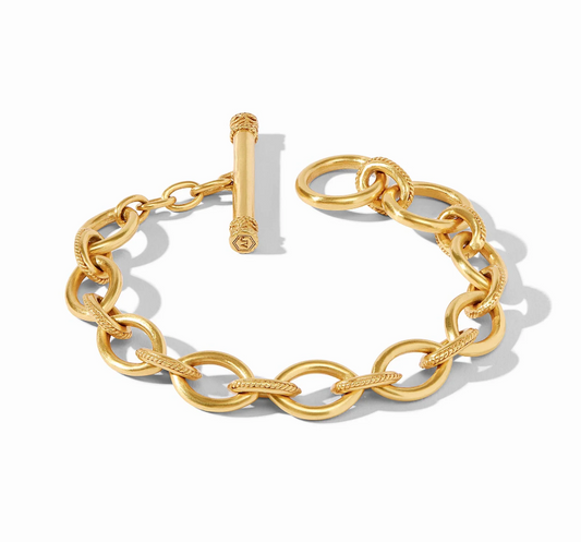 Delphine Link Bracelet-  Gold Bracelets Julie Vos   