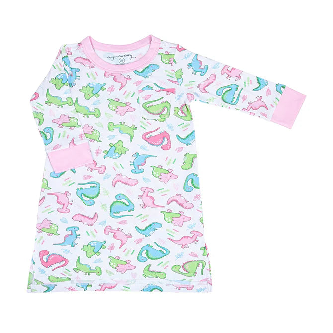 Dino Dreams Girls L/S Nightdress Kids Pajamas Magnolia Baby   