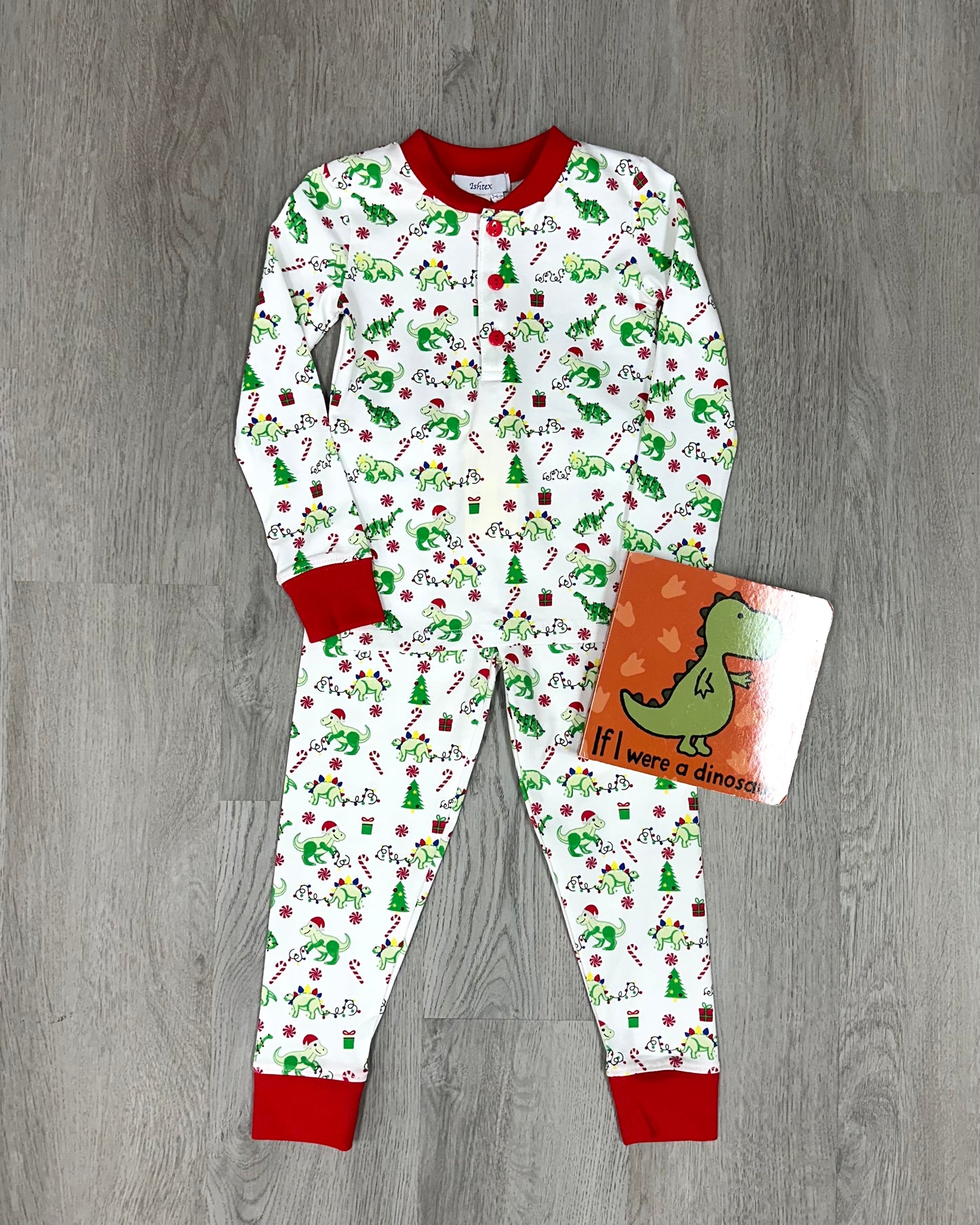 Dino Boy's PJ Set Kids Pajamas Ishtex   