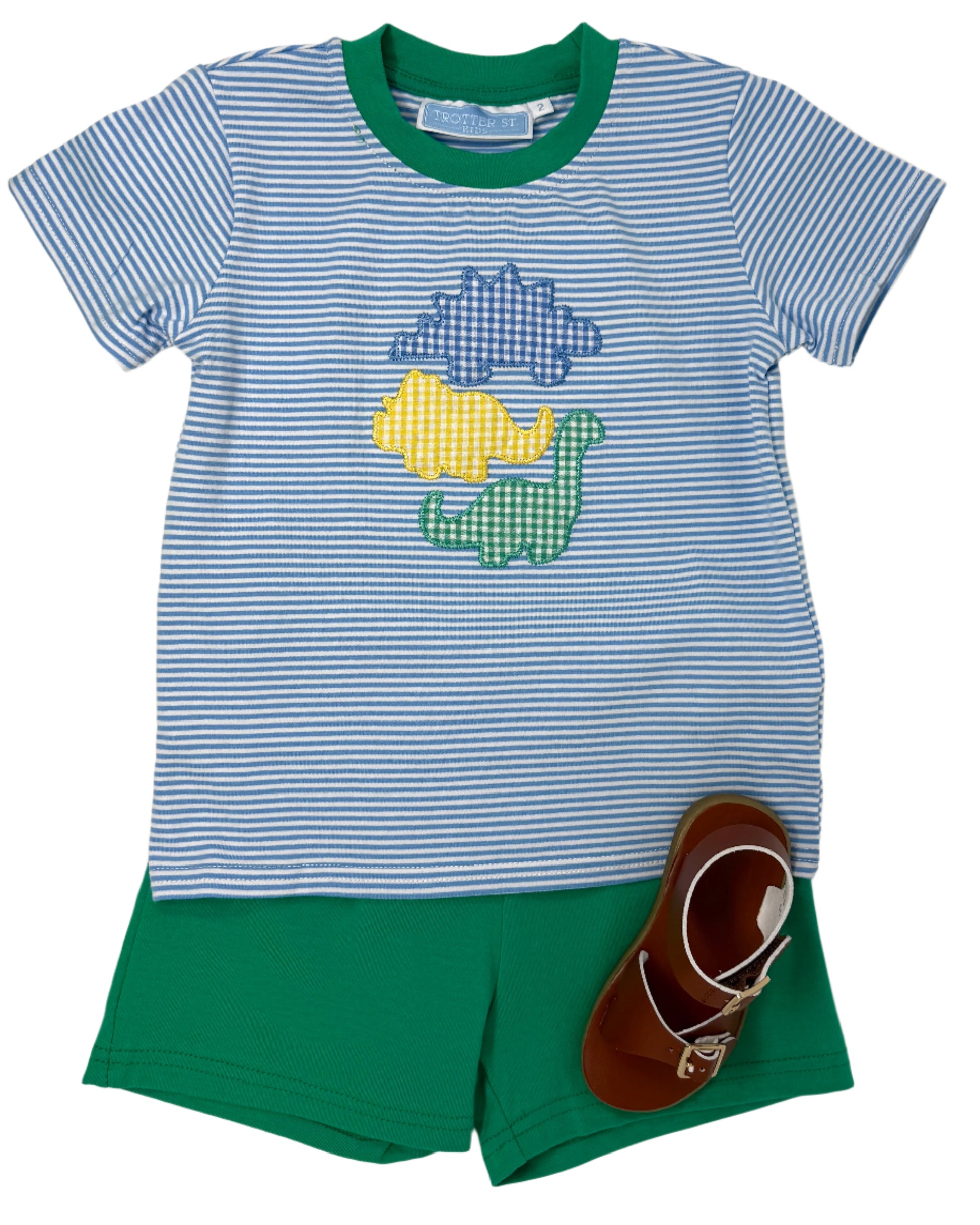 Dinosaur Short Set Boys Sets Trotter Street Kids