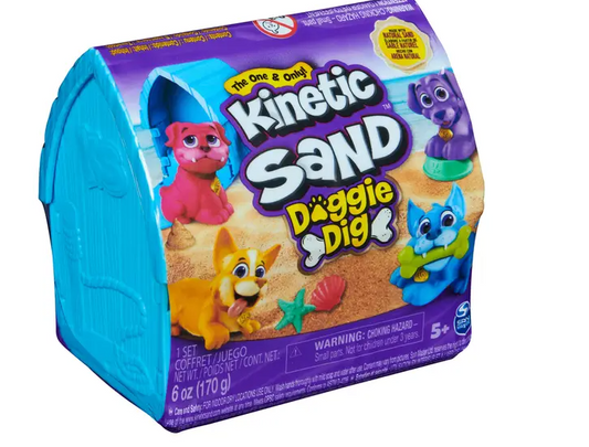 Doggie Dig Kinetic Sand - Assorted Toys Spin Master   