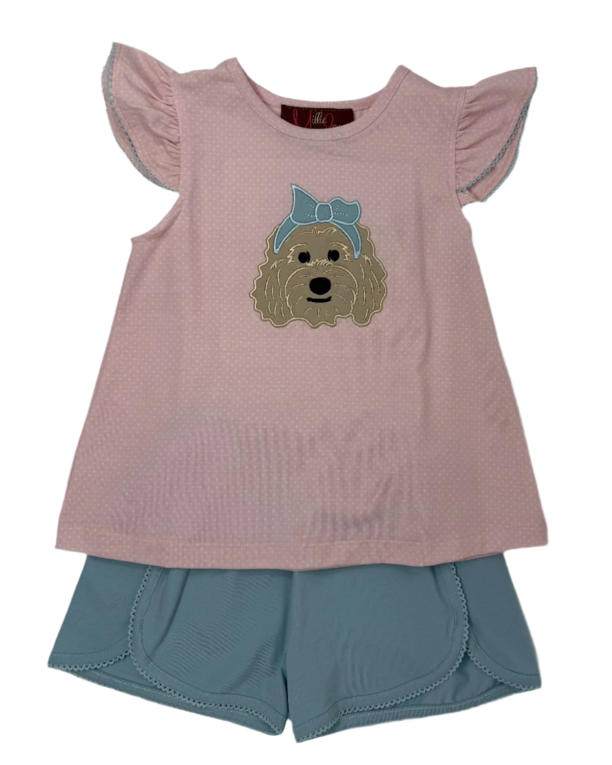 Dolly the Doodle A/S Short Set Girls Sets Millie Jay