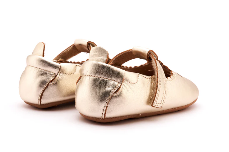 Droplet Baby - Gold Girls Shoes Old Soles