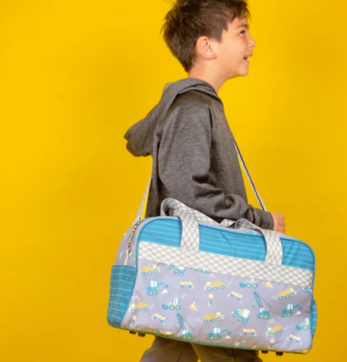 Duffle Bag - Construction Kids Backpacks + Bags Stephen Joseph   