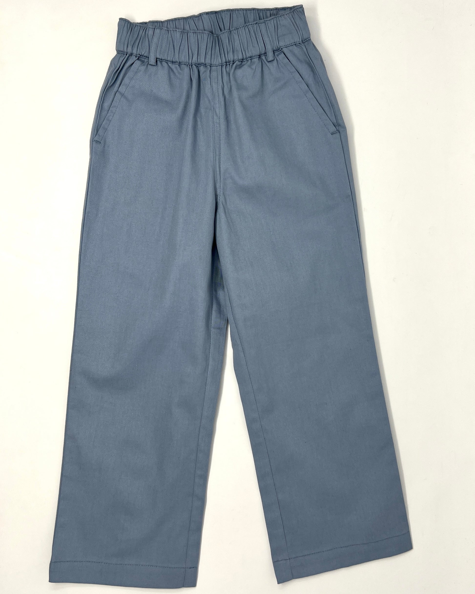 Elastic Pants - Dusty Blue Boys Pants Southbound   