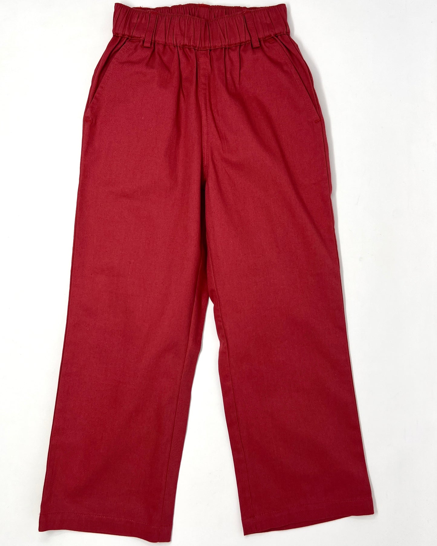 Elastic Pants - Red Boys Pants Southbound   