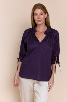 Eloise Top- Violet Tops Sofia Collection   