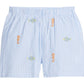 Embroidered Basic Short - Fish Boys Shorts Little English