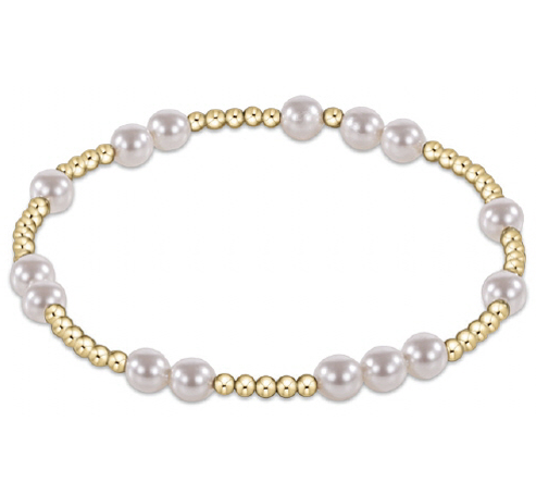 Extend Hope Unwritten 5mm Bead Bracelet - Pearl Bracelets enewton   