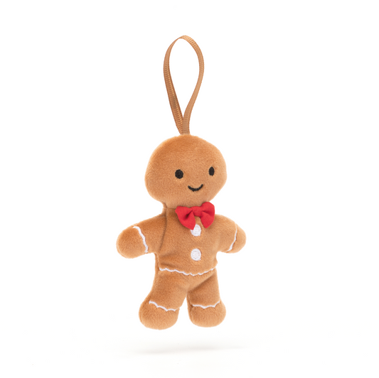 Festive Folly Gingerbread Plush Jellycat   