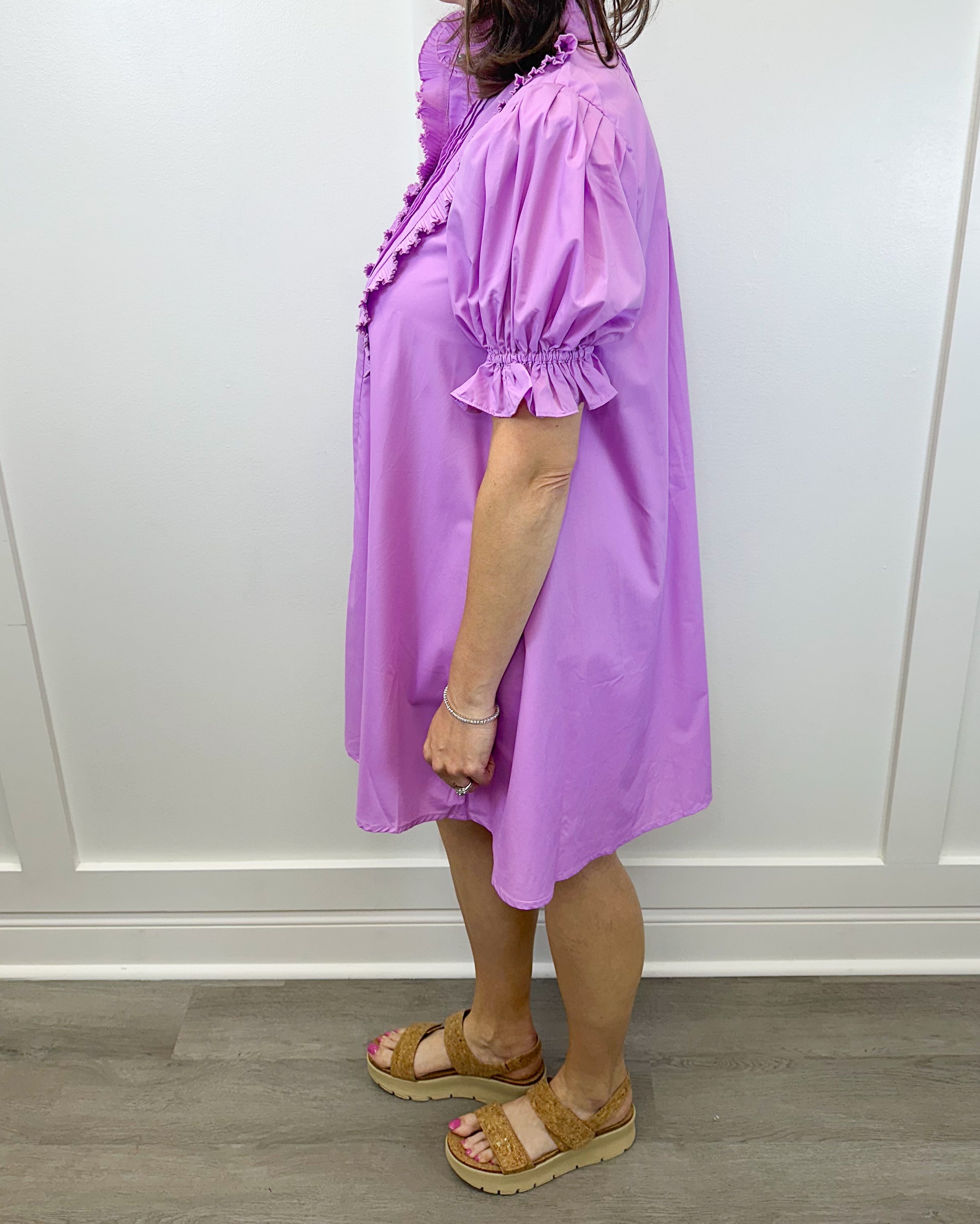 Field of Dreams Dress - Lilac Pink Long Dresses Entro