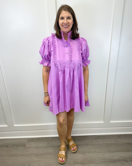 Field of Dreams Dress - Lilac Pink Long Dresses Entro