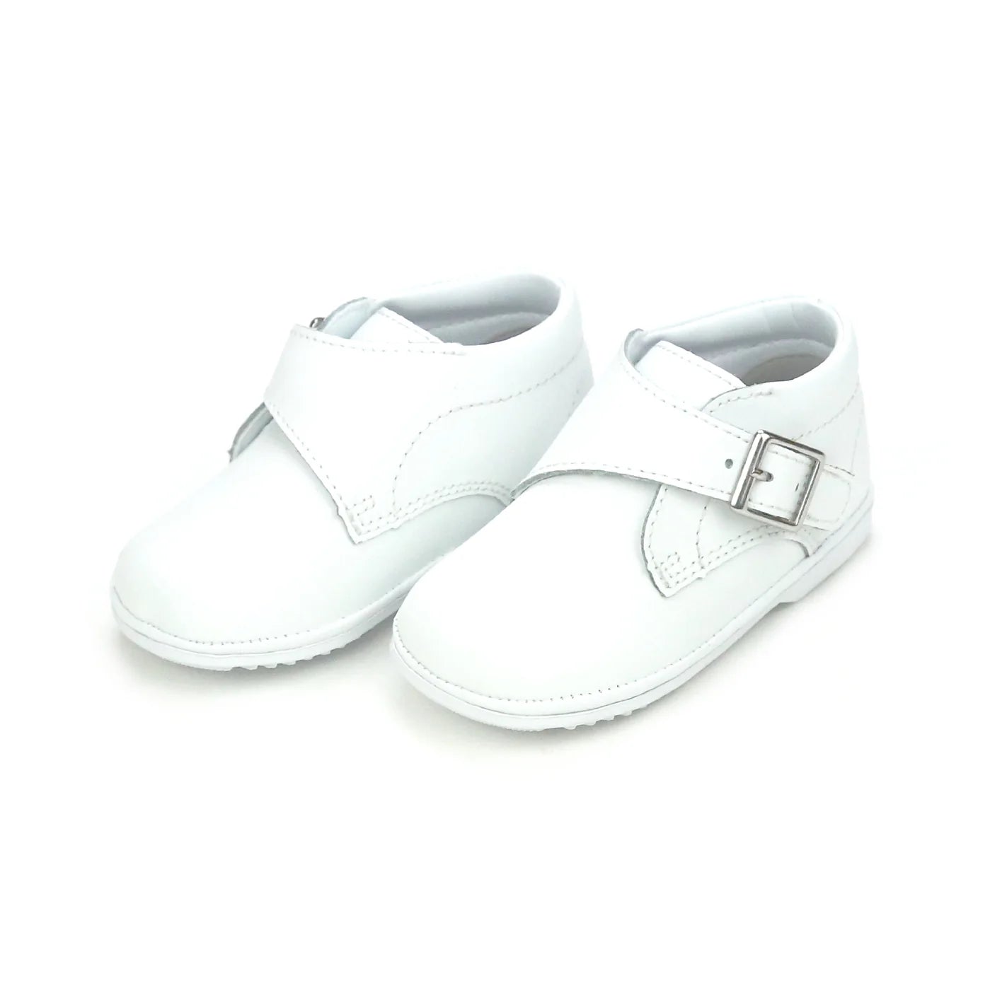 Finch Velcro Bootie - White Boys Shoes L'Amour