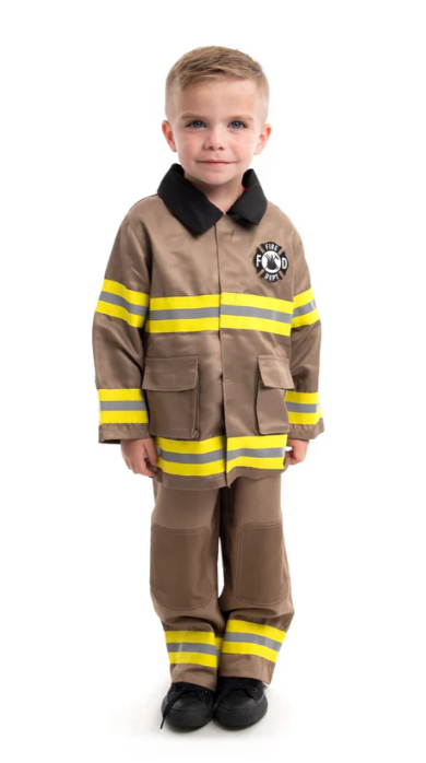 Firefighter Costume Toys Little Adventures   