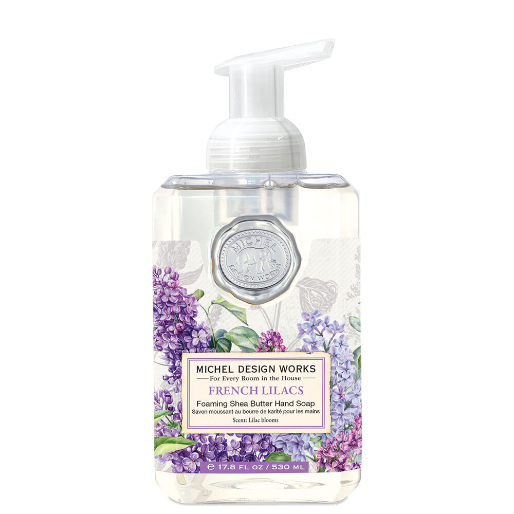 French Lilacs Foaming Hand Soap Self-Care Michel Design Works