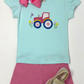 Light Bubblegum Picot Trim Shorts Girls Shorts Luigi   