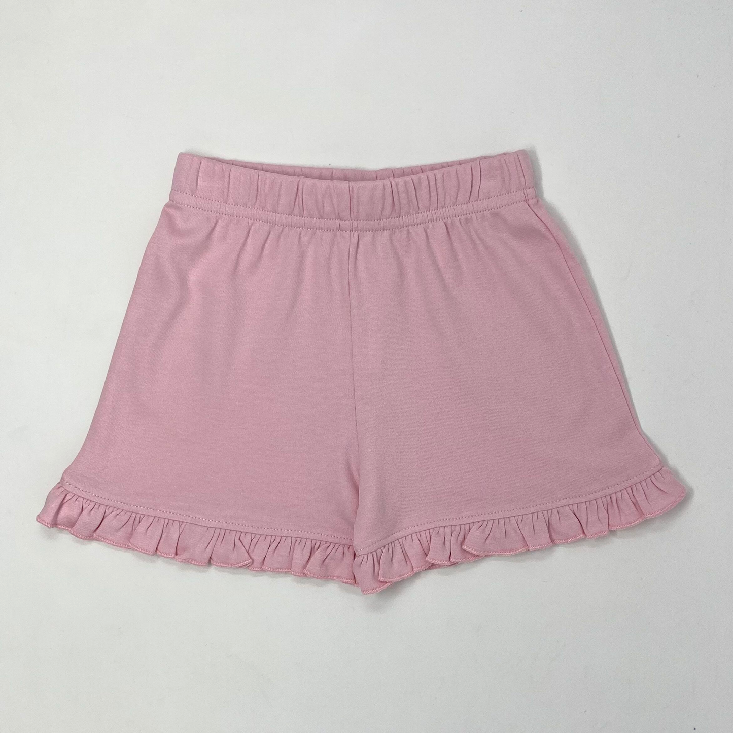 Light Pink Girl's Ruffled Shorts Girls Shorts Luigi   