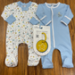 Out of this World Embroidered Footie Baby Sleepwear Magnolia Baby   