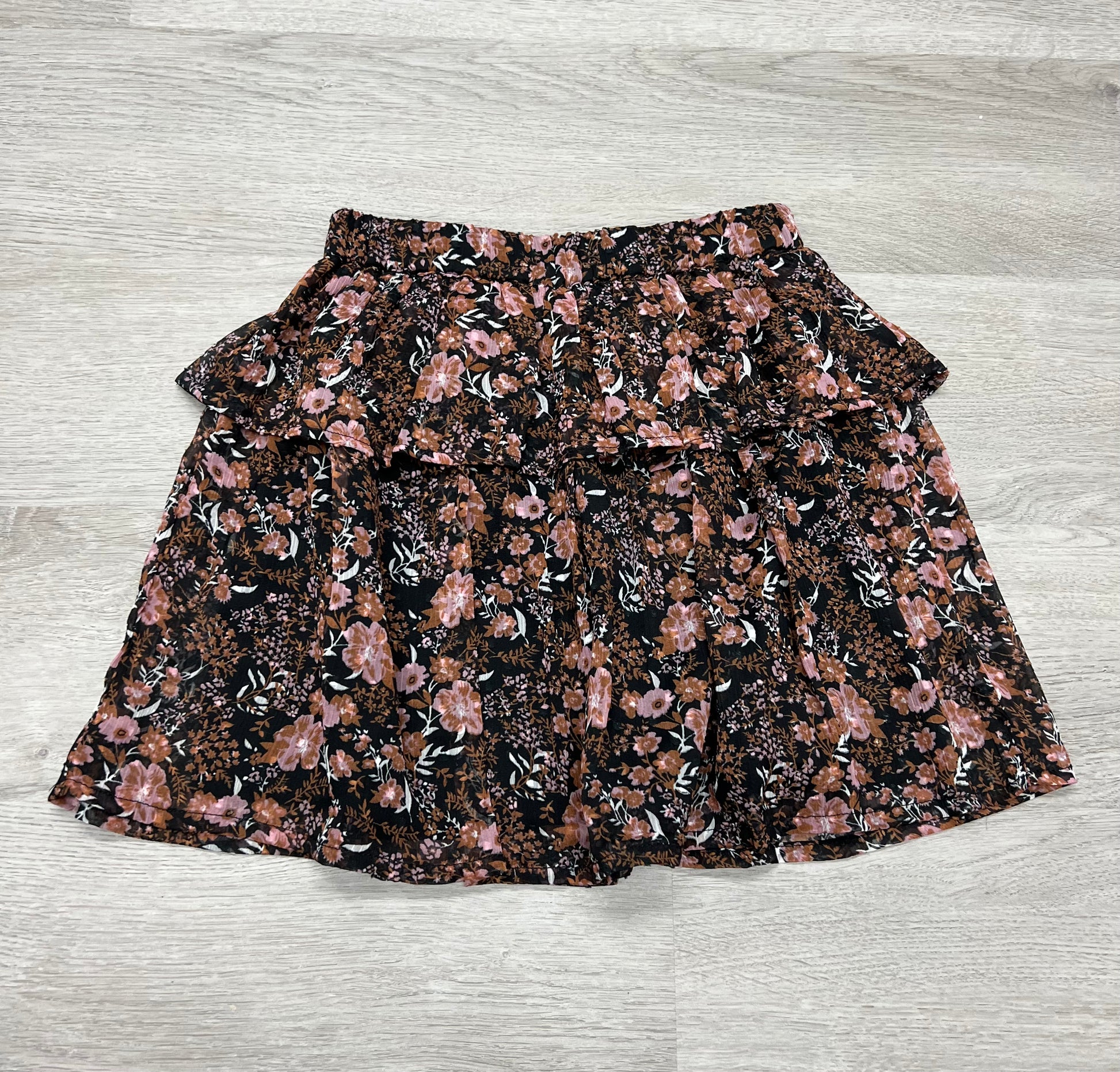 Dobby Flower Skirt Girls Skirts + Bloomers Creamie   