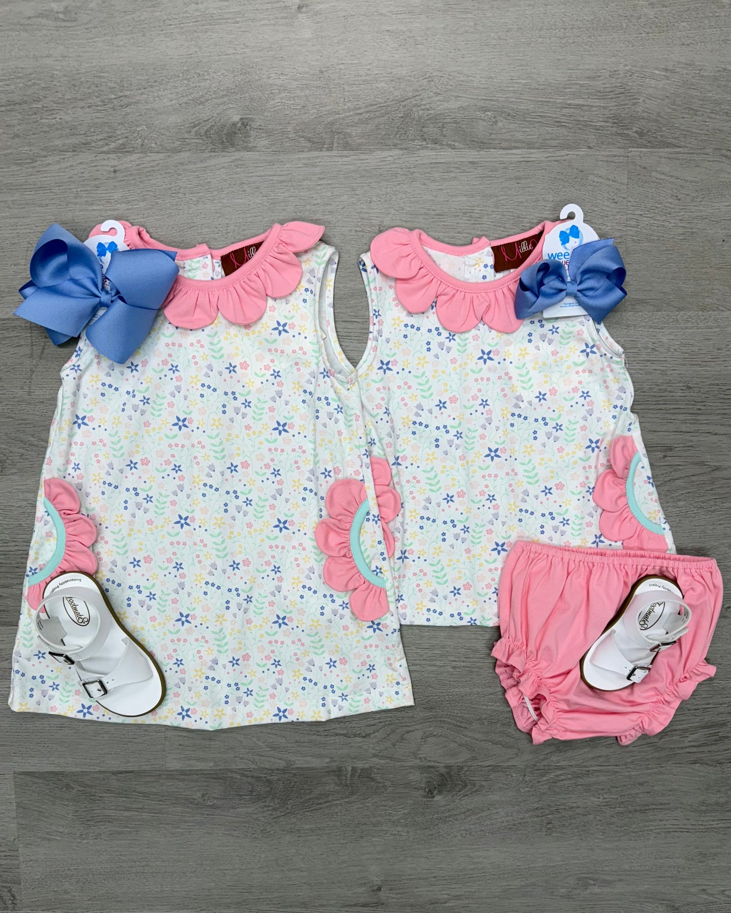 Garden Party Bloomer Set Girls Sets Millie Jay