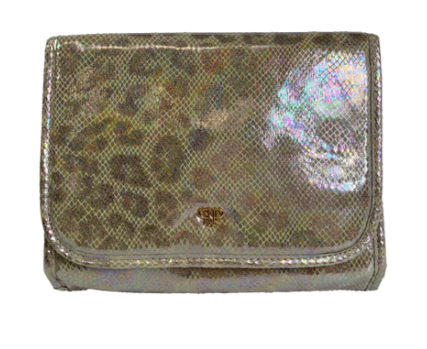 Toiletry Case - Glimmer Leopard Cases PurseN   