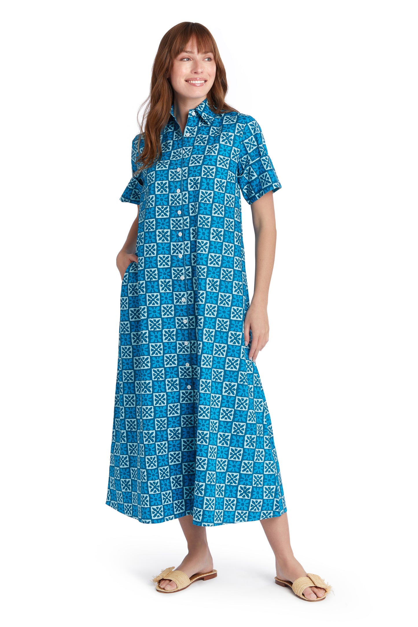 Gibbons Dress - Flower Patch Long Dresses Livro