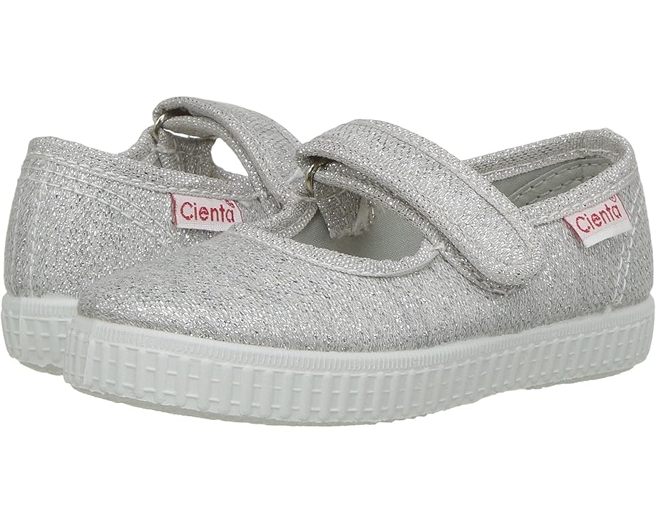 Girl Mary Jane - Silver Metallic Girls Shoes Cienta   