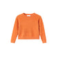 Orange Knitted Girl's Sweater Girls Sweaters + Sweatshirts Compagna Fantastica   