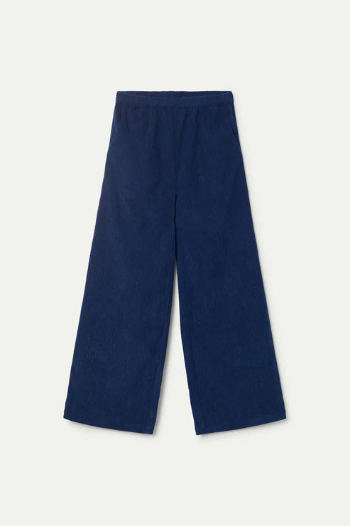 Navy Blue Corduroy Girls Trousers Girls Pants + Leggings Compagna Fantastica   