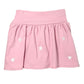 Girls Gathered Skort w/ Stars - Lt. Pink Girls Skirts + Bloomers Luigi